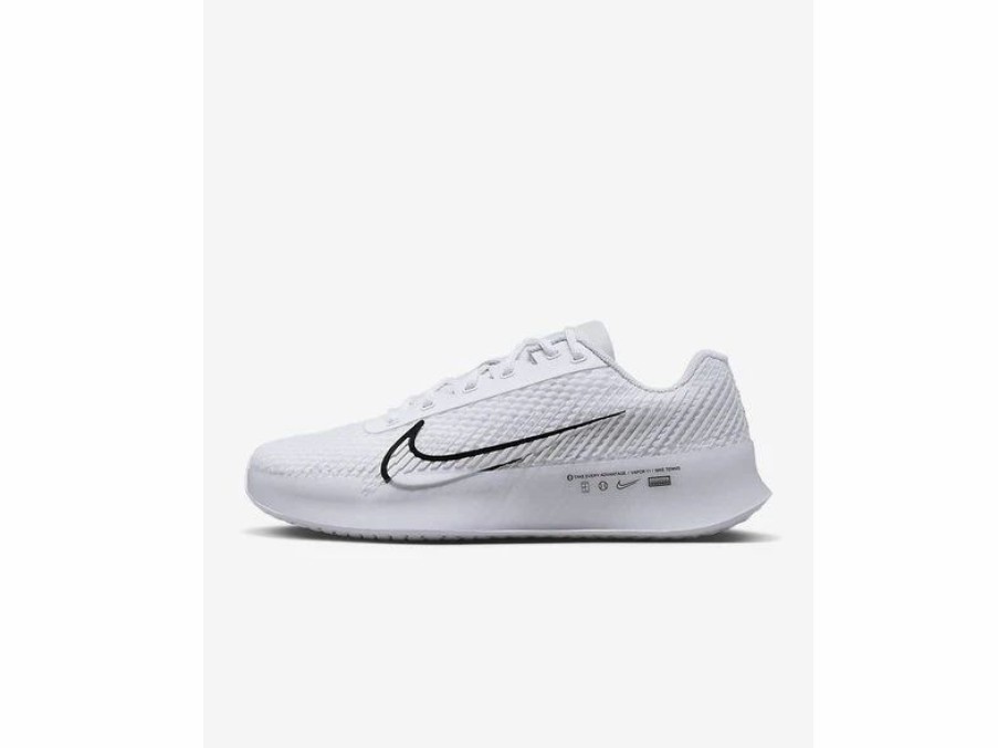 Shoes * | Nike Zoom Vapor 11 Women'S Shoe- White/Black