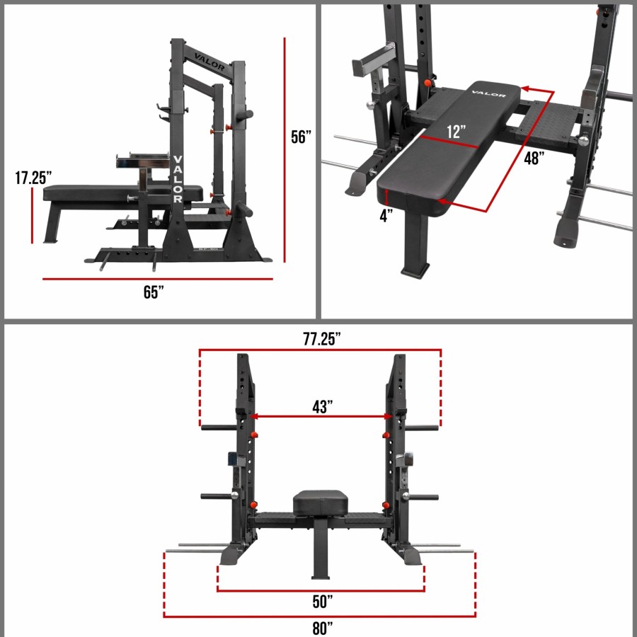 Strength * | Valor Fitness Bf-60, Competition Bench