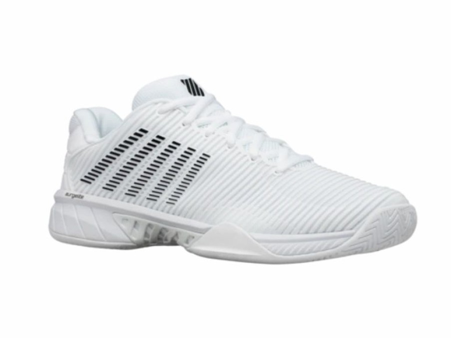 Shoes * | K-Swiss Hypercourt Express 2 White/Black Men'S Shoe